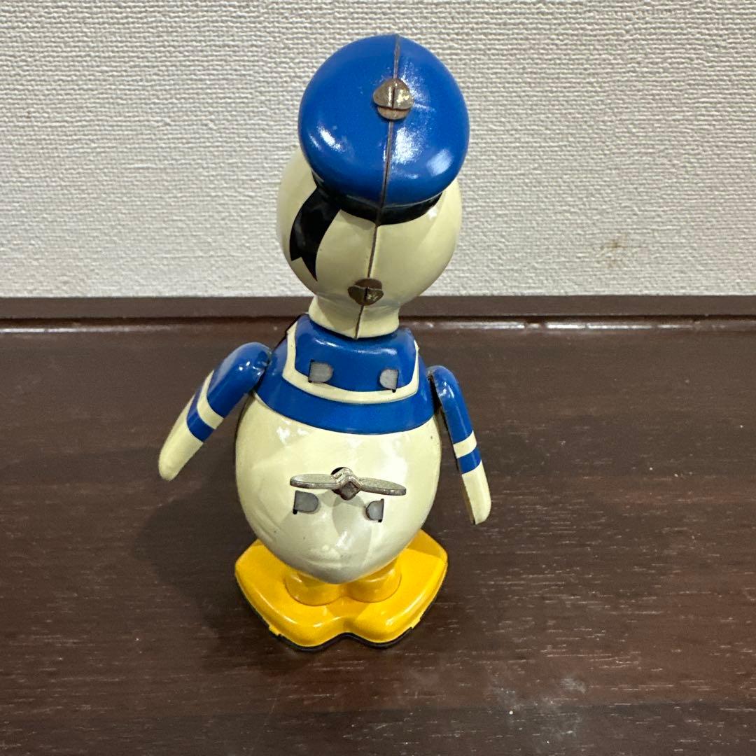 ディズニーヤングエポック社　レトロ　トーイ　コレクション　ドナルドブリキゼンマイ