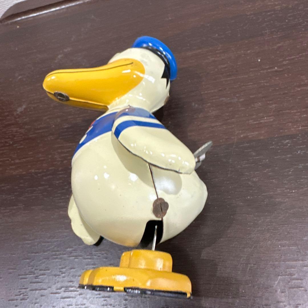 ディズニーヤングエポック社　レトロ　トーイ　コレクション　ドナルドブリキゼンマイ