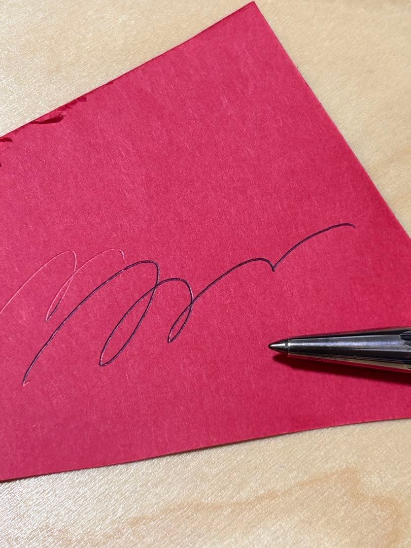 当時物　caran d'ache ボールペン