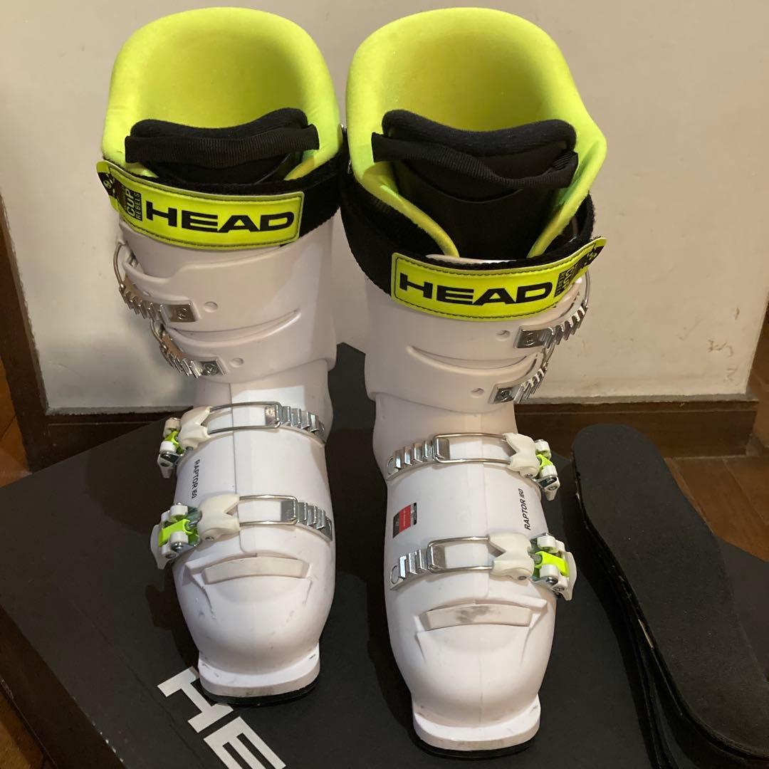 HEAD RAPTOR 26.0-26.5 スキー ブーツ ホワイト