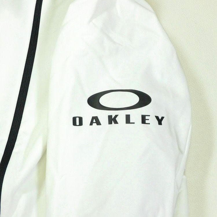 Yanagi 新品 オークリー フーディージップジャケット XL 白 撥水