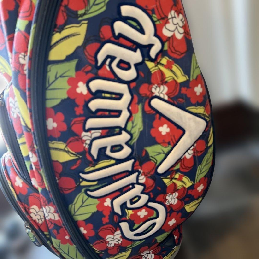 Callaway 花柄キャディバッグ