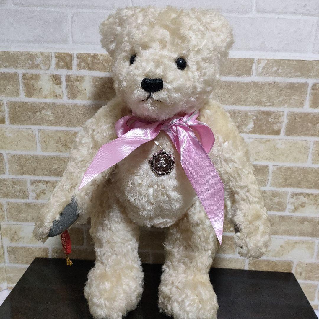 【希少】HERMANN ハーマン プラチナテディ2001体限定品 45cmサイズ