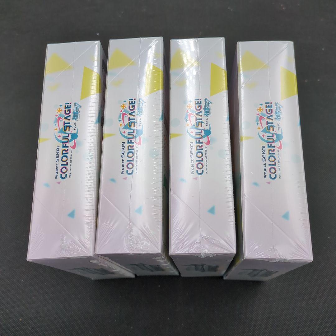 未開封　プロジェクトセカイ　カラフルステージ　初音ミク　×4 　ヴァイス