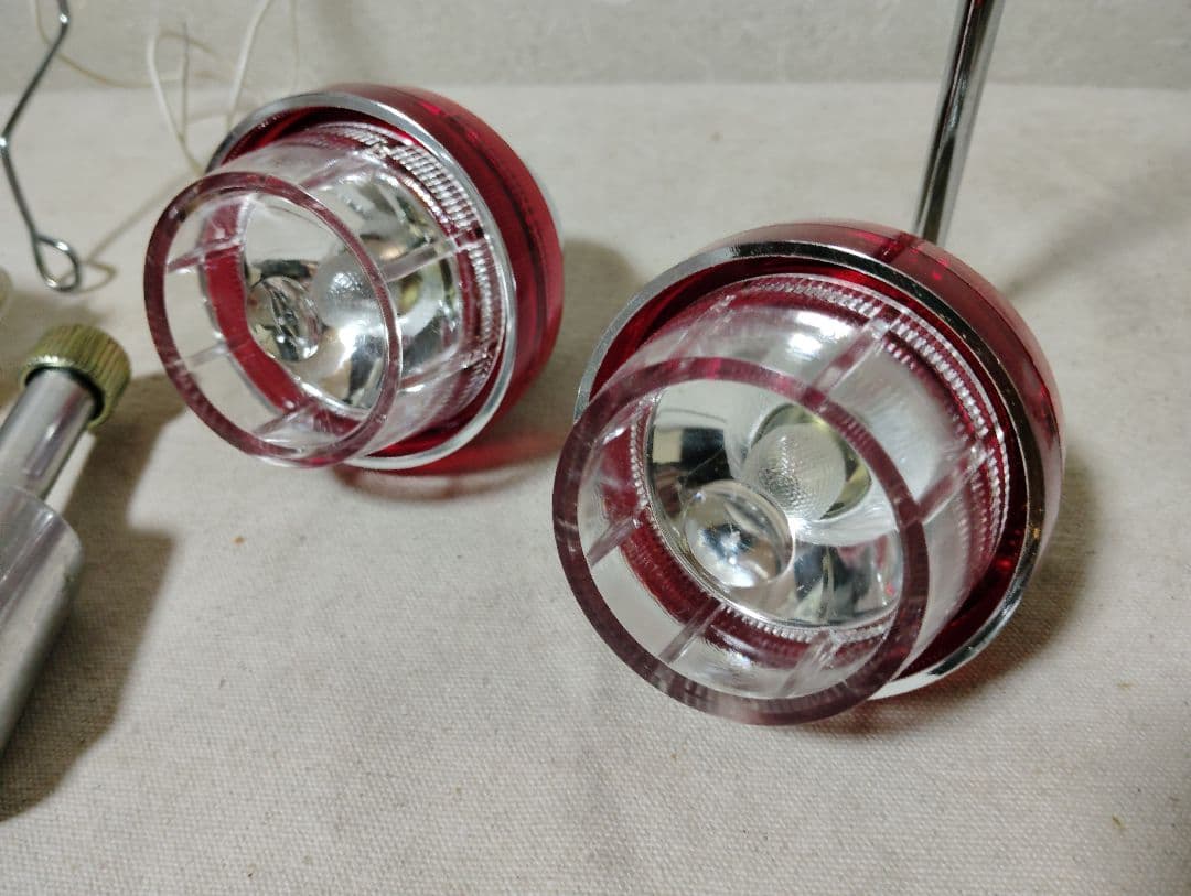 希少新品 ツーライト電飾セット フラッシャー自転車 軽快車 ランドナー