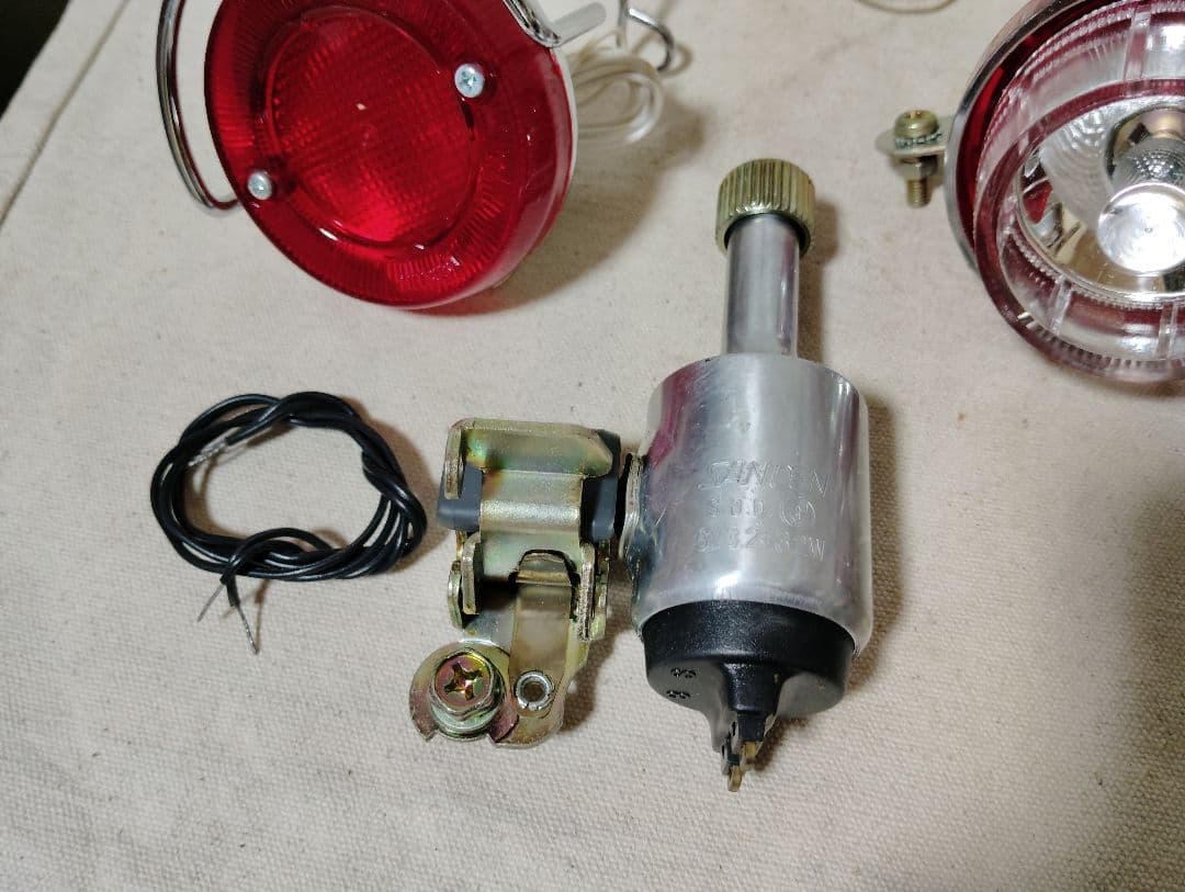 希少新品 ツーライト電飾セット フラッシャー自転車 軽快車 ランドナー