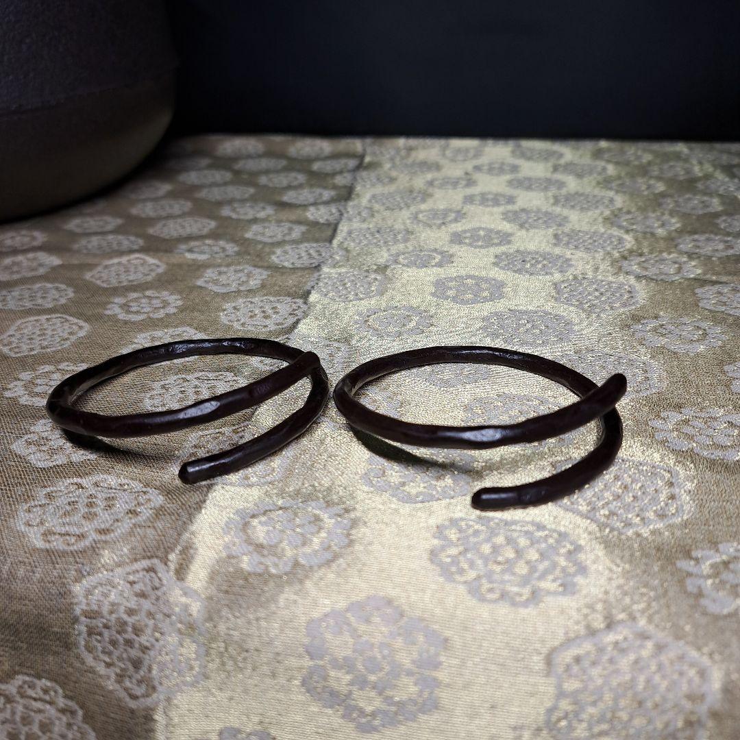 未使用 茶釜 釜師 佐藤清光 阿弥陀堂釜　鐵鐶　釜鐶付き　★B3A1