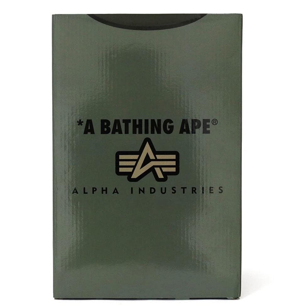 BE@RBRICK BAPE (R) × ALPHA 100％ & 400％