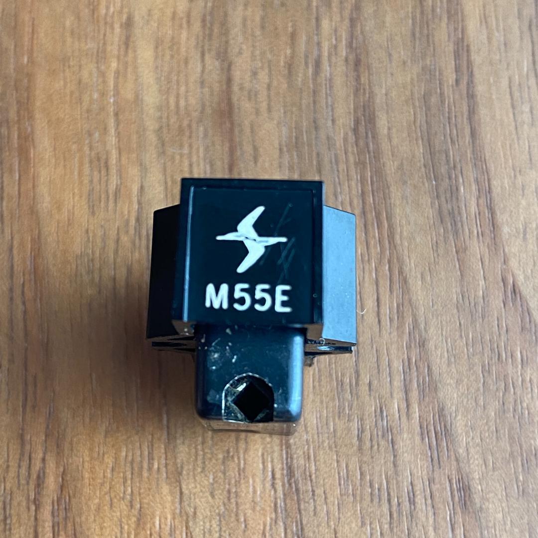 Shure M55E カモメ カートリッジ 動作確認済み 両CH出力OK