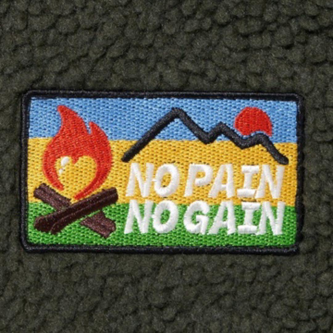 数原龍友　NPNG Patch Boa Zip Hoodie