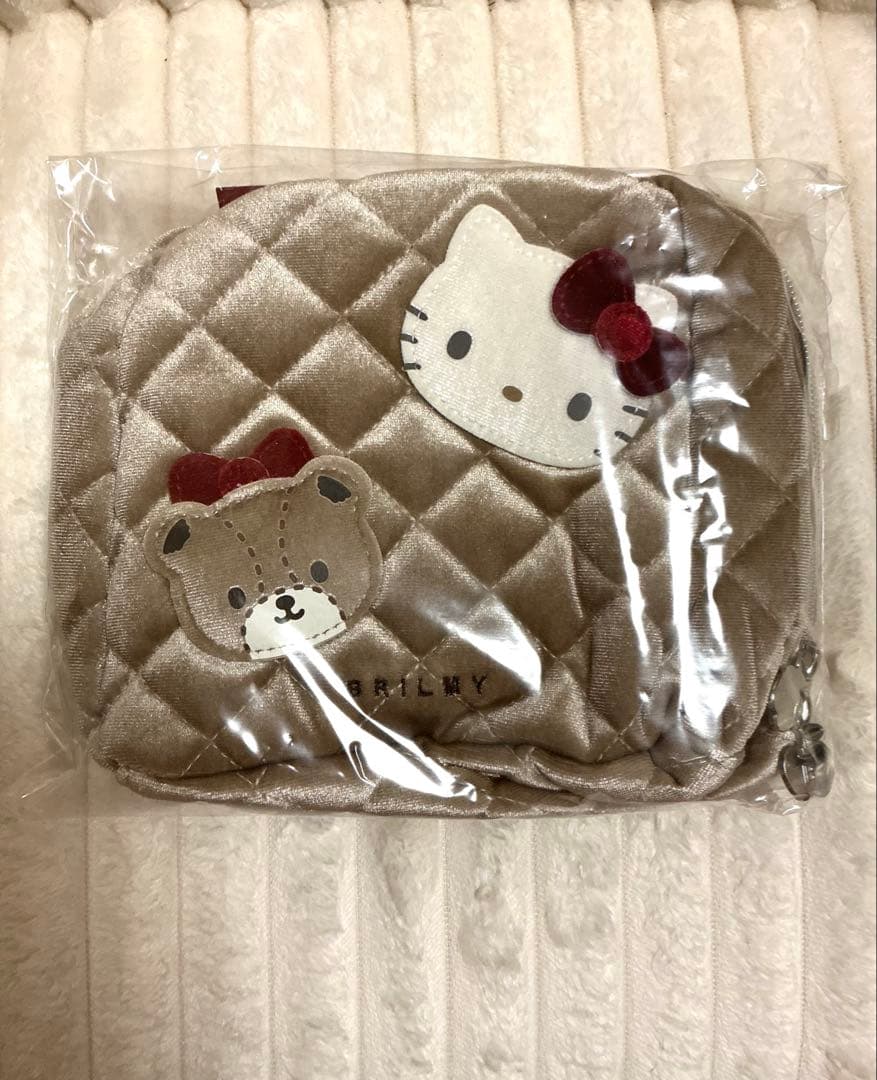 未開封　HELLO KITTY × BRILMY ズボラに優しいコスメポーチ