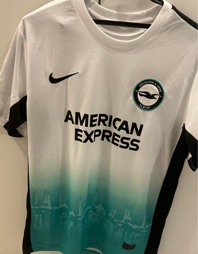 【Mサイズ】三笘薫　23/24 ブライトンアウェイユニフォーム　ELパッチ付き