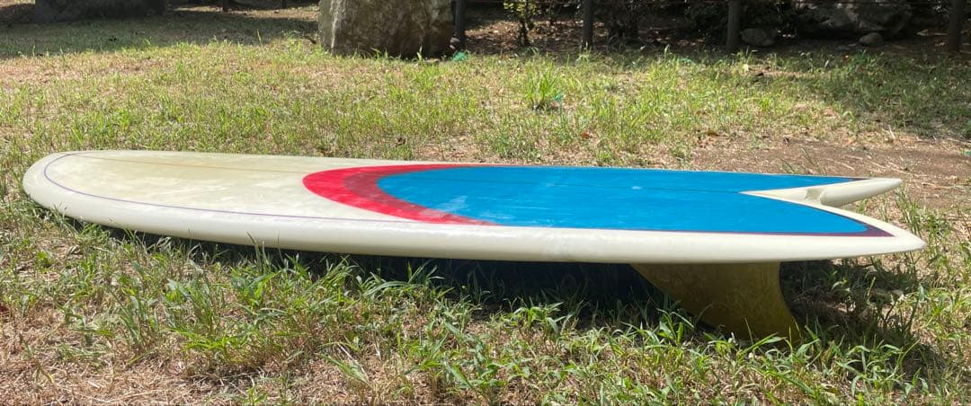 レトロツインフィッシュ5.10厚さ浮力あり