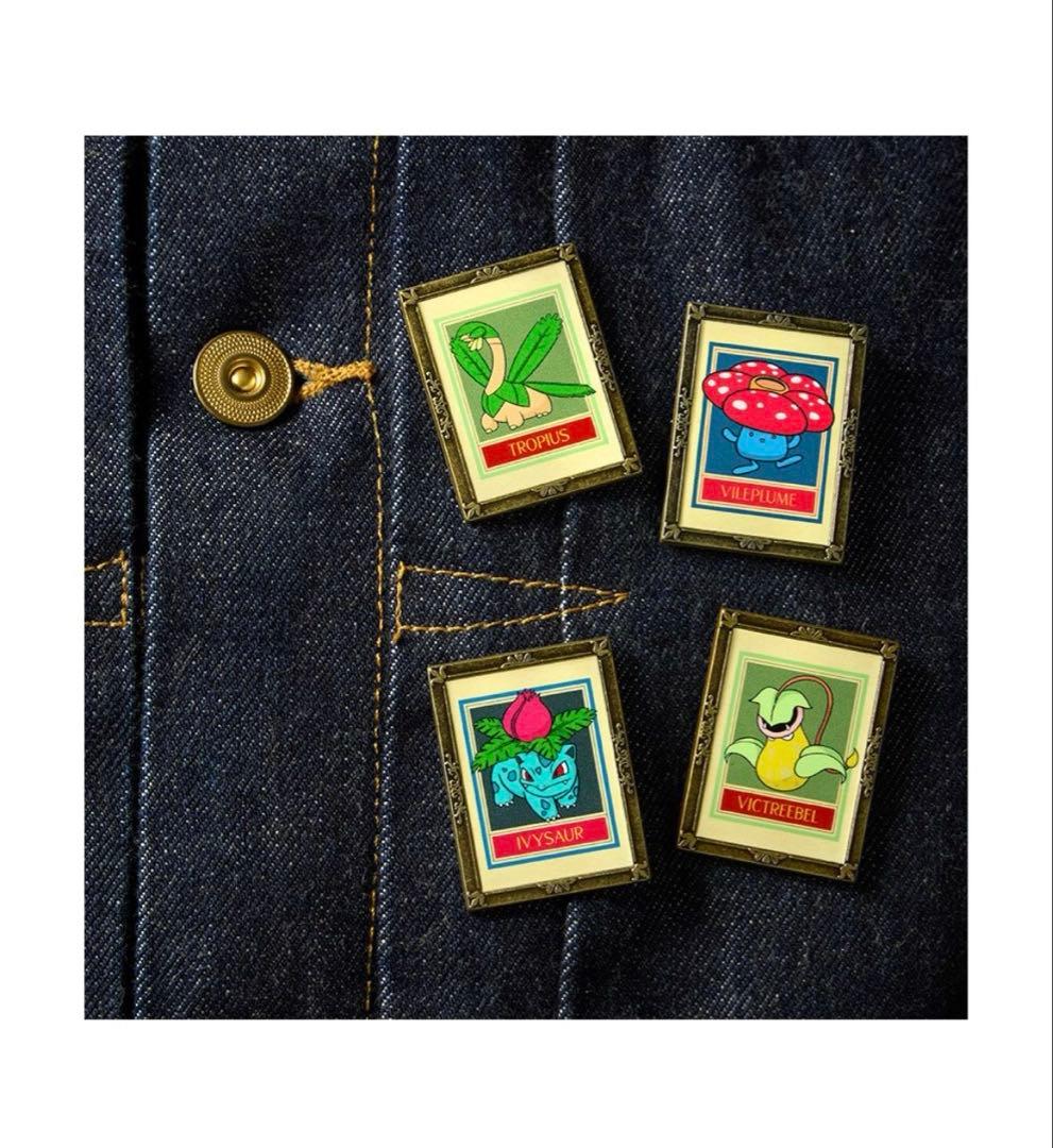 ポケモン30周年 ピンバッジ２個セット ロンドン自然史博物館コラボ
