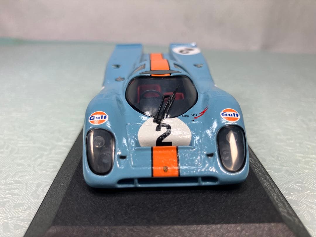 ミニチャンプス　Porsche 917K 1970年デイトナ優勝　ガルフカラー