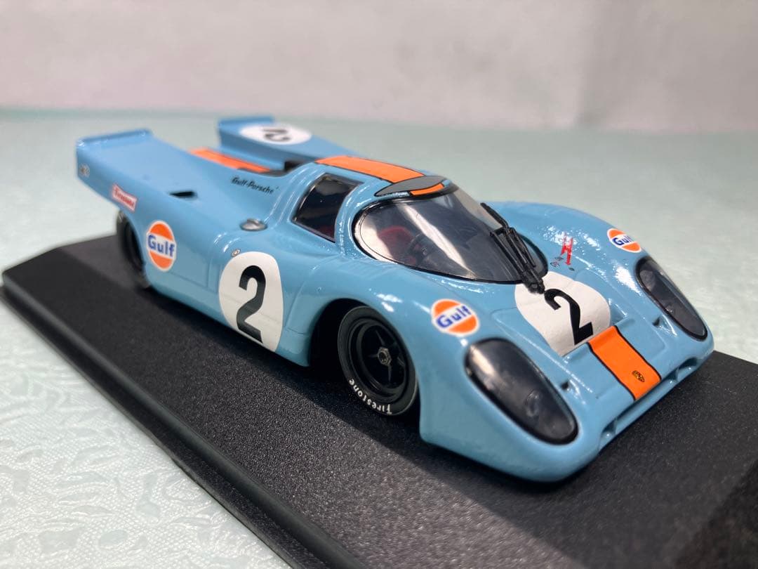 ミニチャンプス　Porsche 917K 1970年デイトナ優勝　ガルフカラー