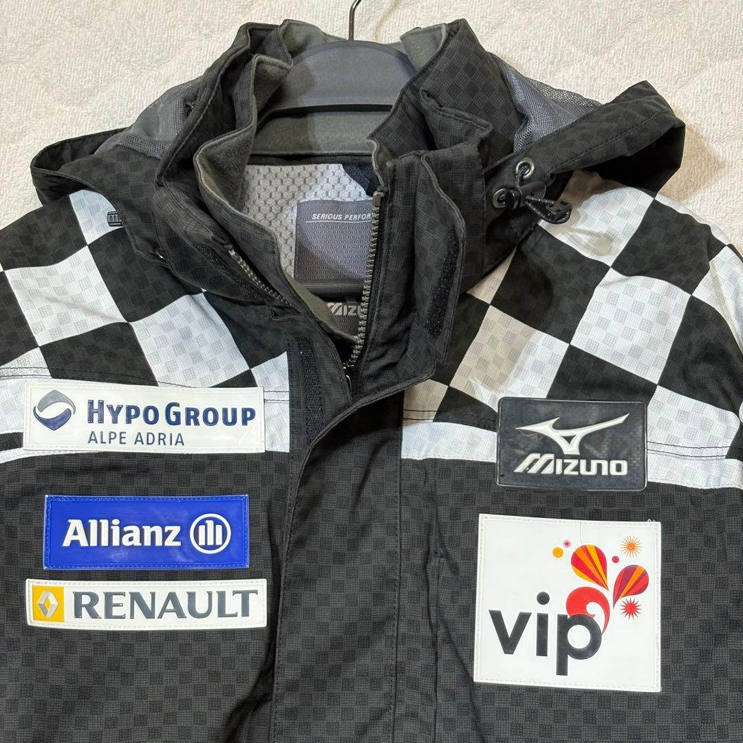 ミズノ　スキーウェア　クロアチア代表　上下セットアップ　ブレスサーモ　中綿入り