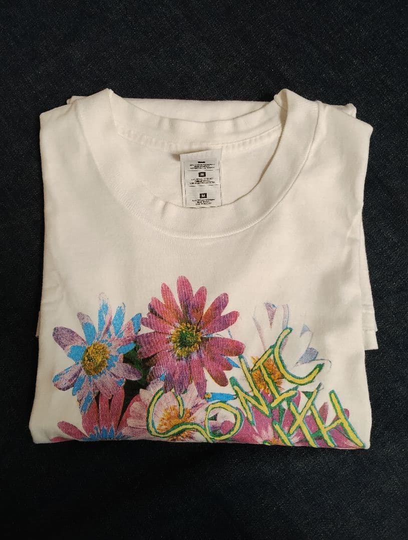 Sonic Youth 花男 flower Vintage Tシャツ M