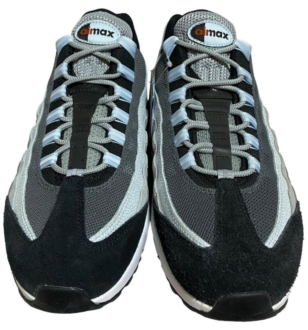エアマックス 95 ウルフグレー／黒 US10.5cm 28.5cm