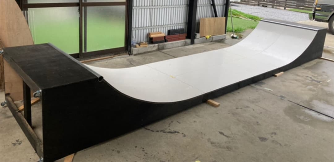 ミニミニランプ スケボー　キッズ　ランプ