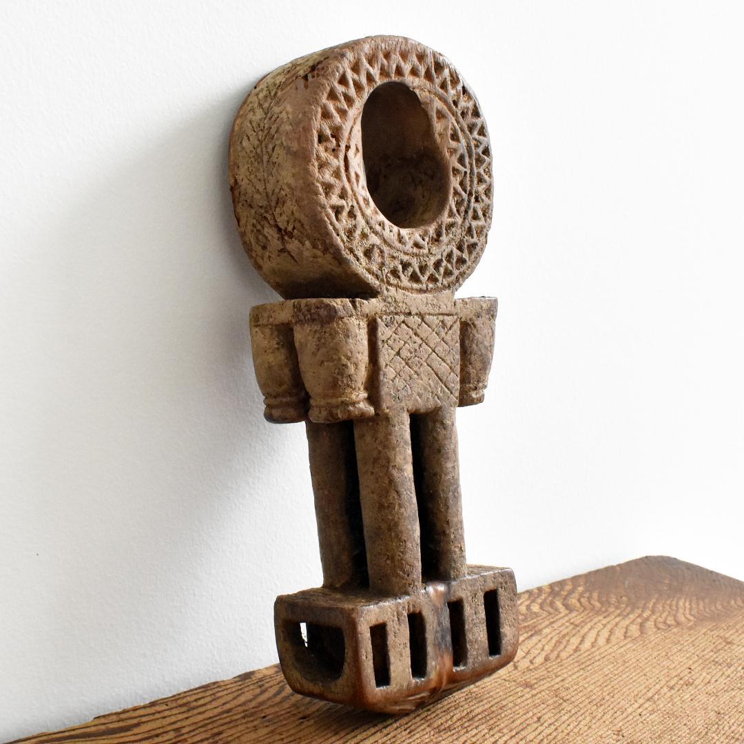 ネパール 19世紀 木製古道具 バターチャーン /インド アジア 民族工芸