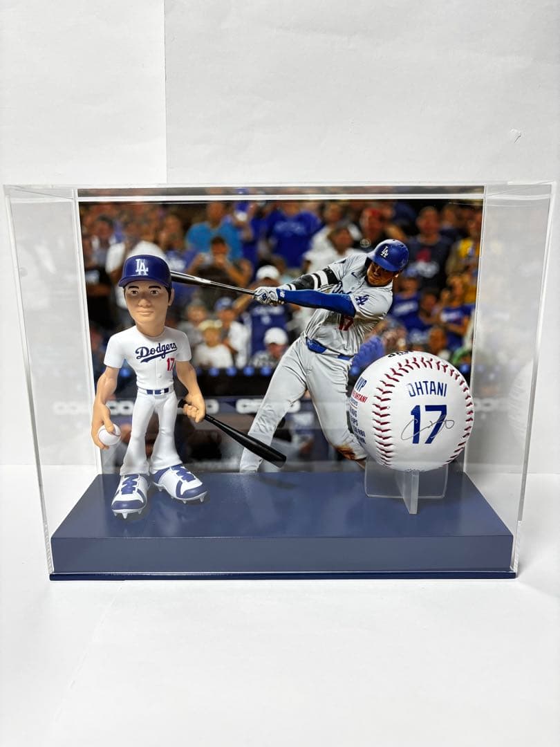 大谷翔平　ディスプレイケース　2024 MVP ボール　ボールケース　ドジャース