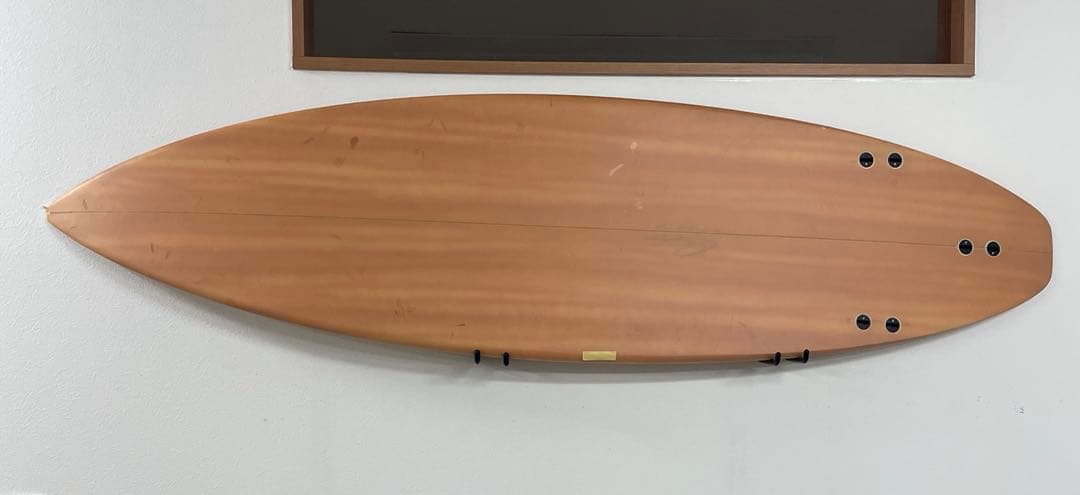 BLUE MOON BLUE サーフボード　木目調　ブルームーンブルー