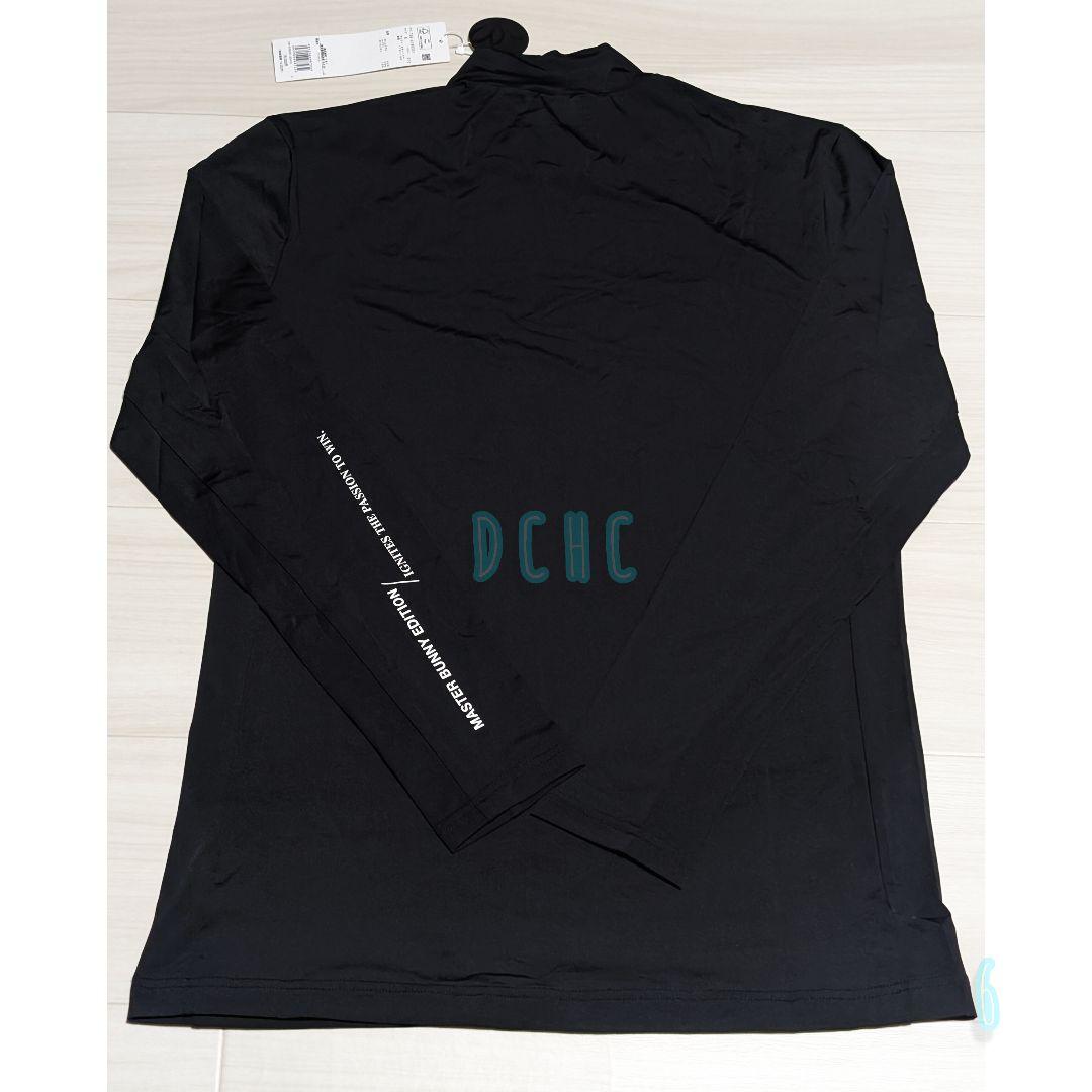 新品 【サイズ６(ＸＬ)】【ブラック】マスターバニー　長袖　ハイネックシャツ