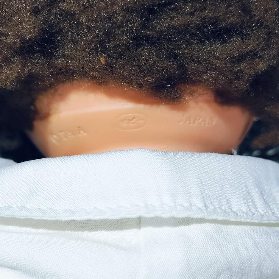 Dr.スランプ アラレちゃん 則巻千兵衛 本体 白衣 ソフビ 29cm ポピー