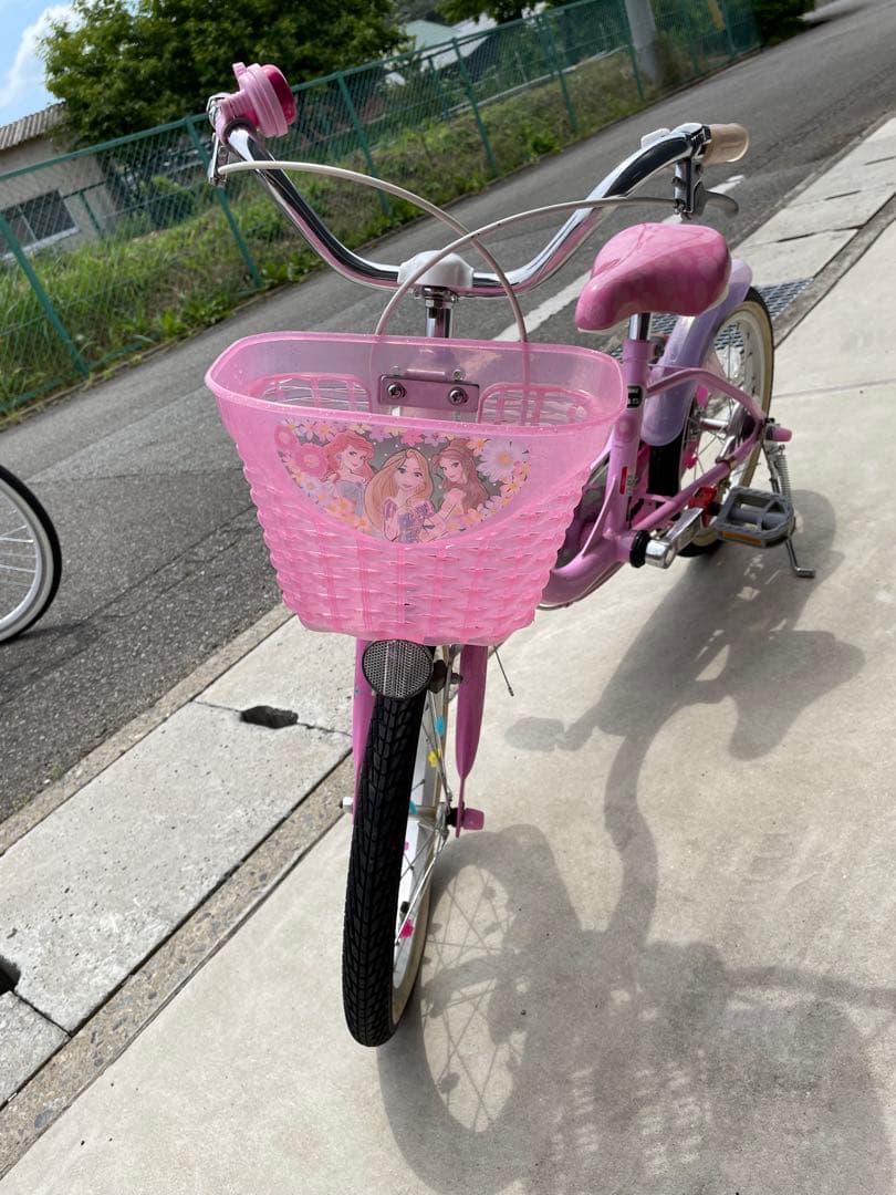 子供用自転車 プリンセスデザイン ピンク