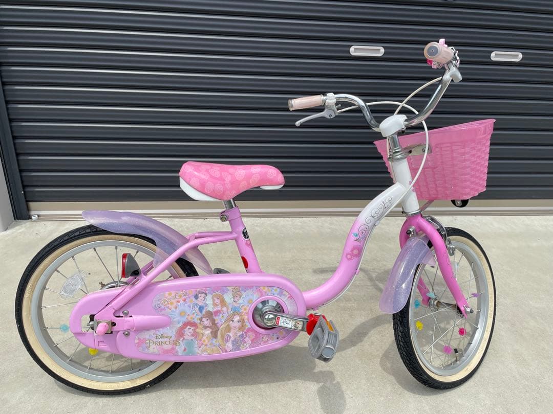 子供用自転車 プリンセスデザイン ピンク
