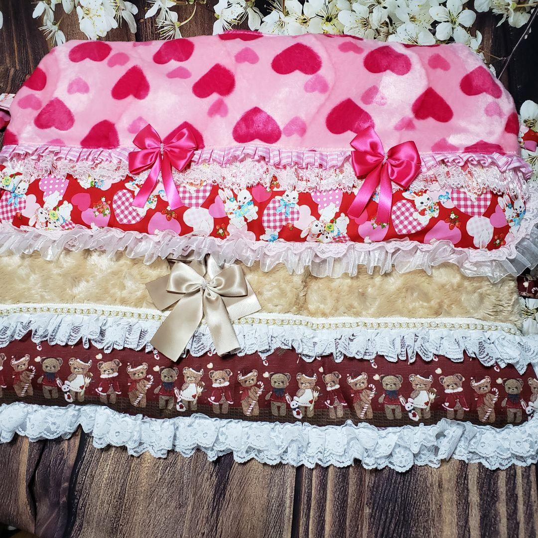 ペットカート　ジュラン　あごのせクッション　カバー　ハンドメイド