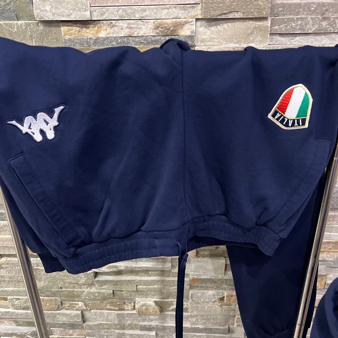 美品⭐️Kappa カッパ⭐️ メンズセットアップネイビー⭐️