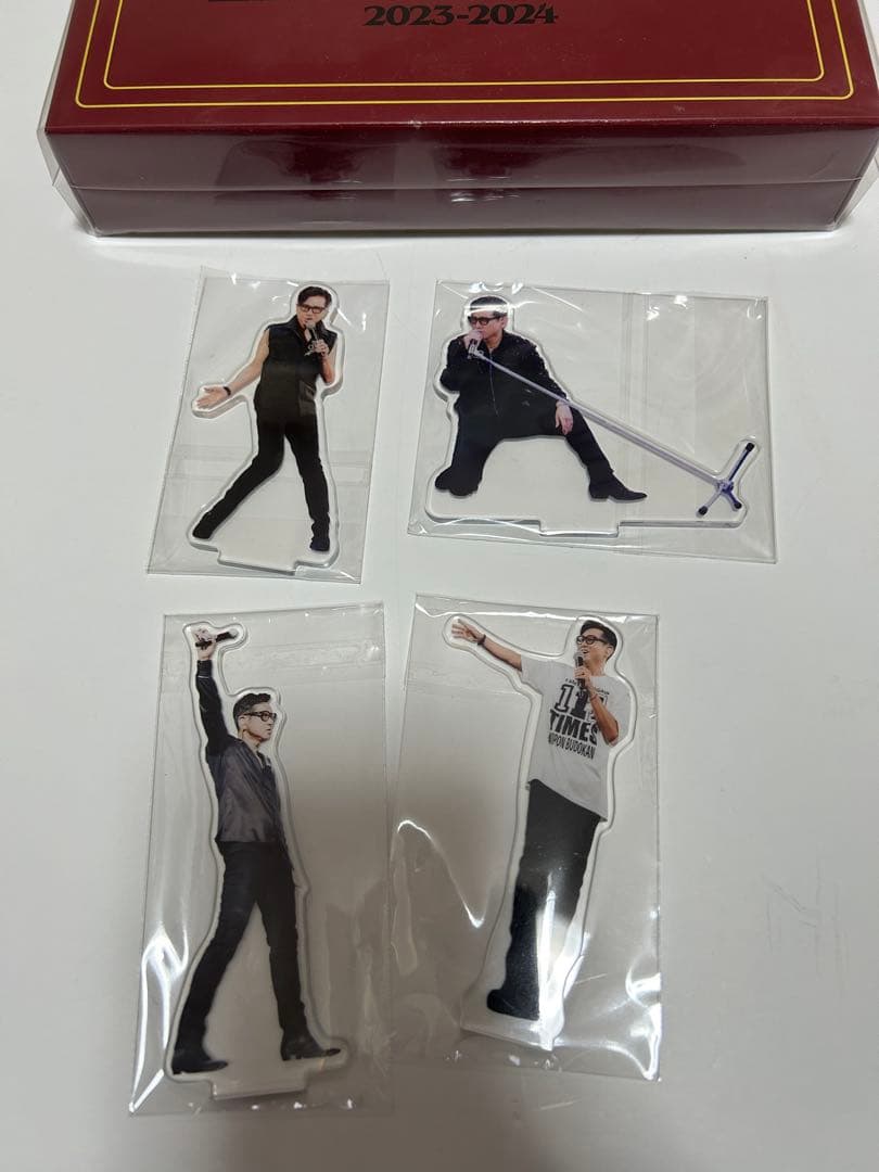 藤井フミヤ　40th ツアトラ　アクスタ4つ