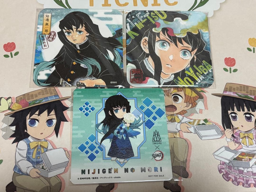 鬼滅の刃　時透無一郎　コースター　ポストカード　14枚　まとめ売り