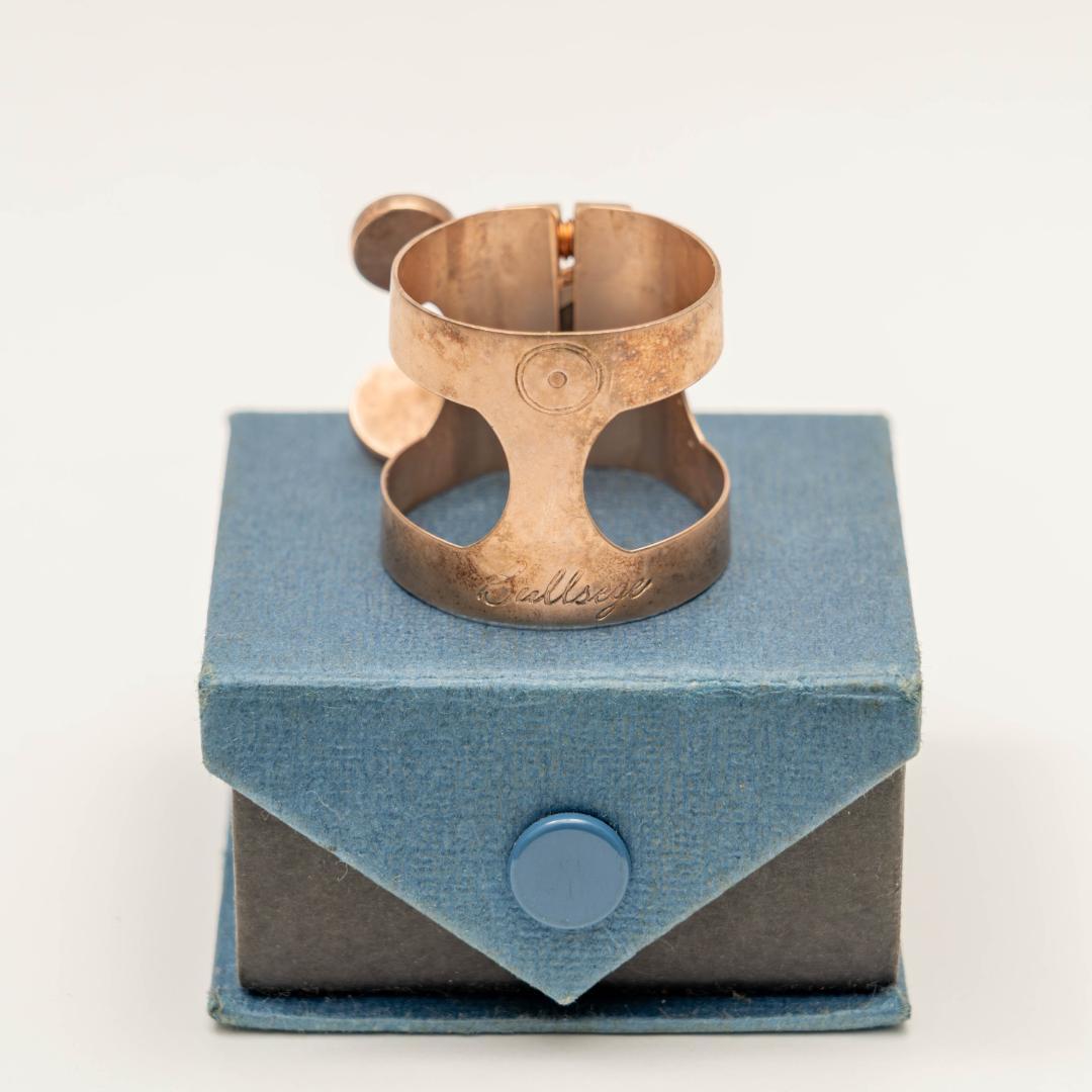 BULLSEYE アルトサックス用リガチャー ピンクゴールド