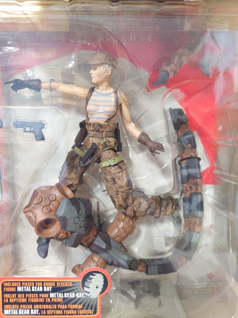 未開封　マクファーレン　メタルギアソリッド2　フィギュア　6種コンプリートセット