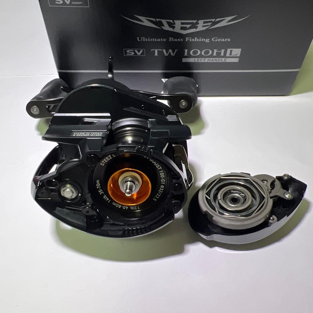 極美品 ダイワ 24 スティーズ SV TW 100HL ジリオン アルファス