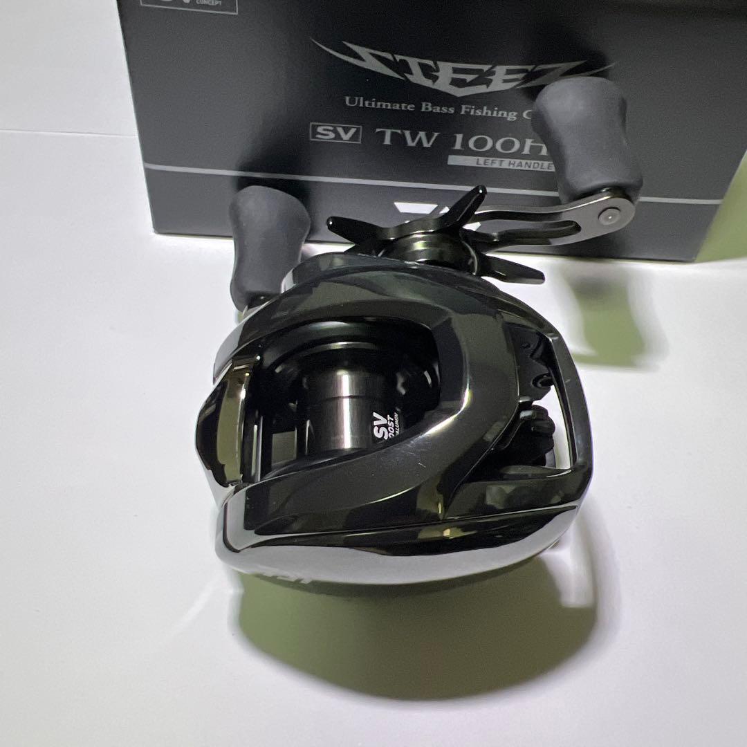 極美品 ダイワ 24 スティーズ SV TW 100HL ジリオン アルファス