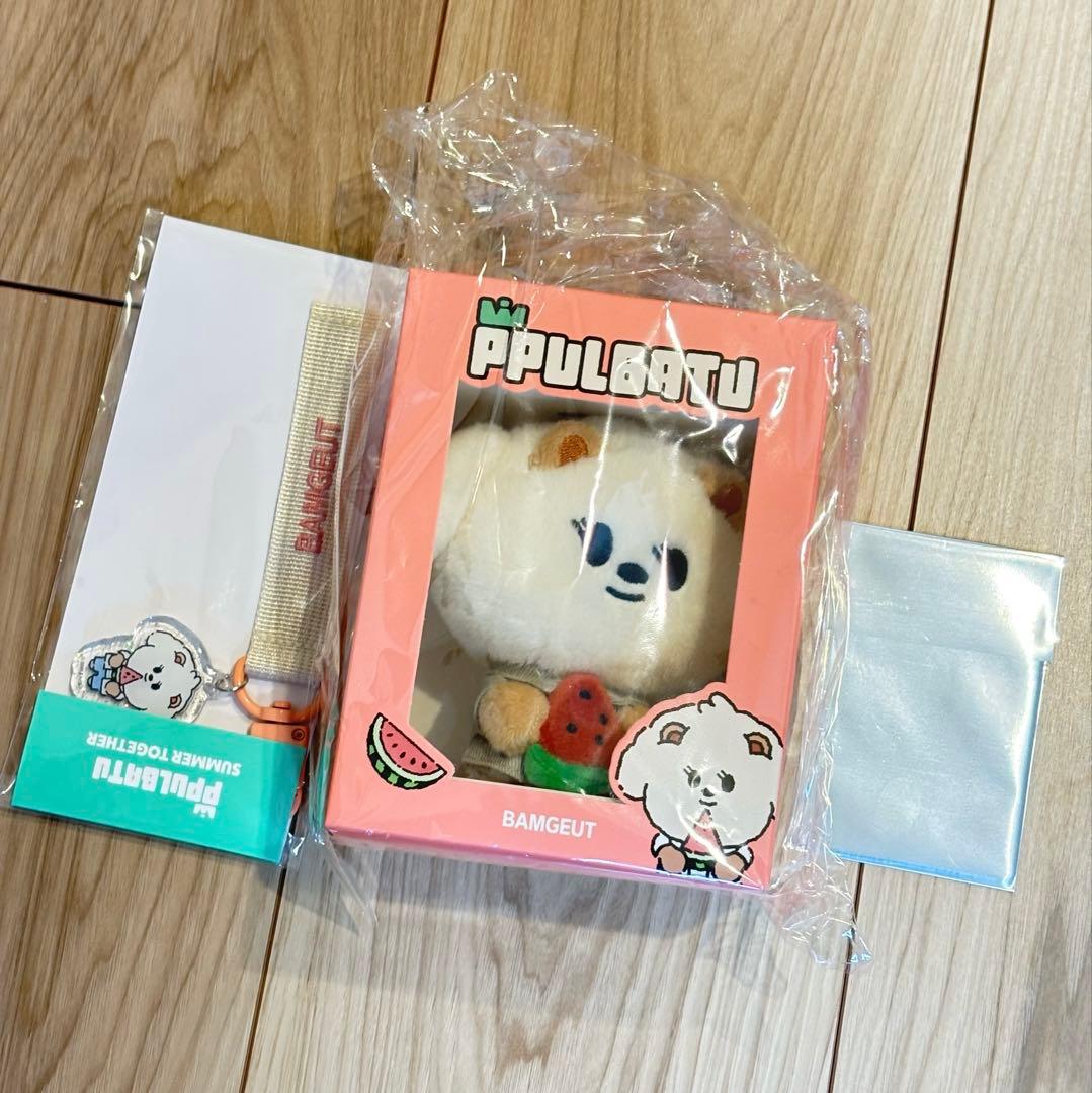 BAMGUT PPULGOTU ぬいぐるみセット