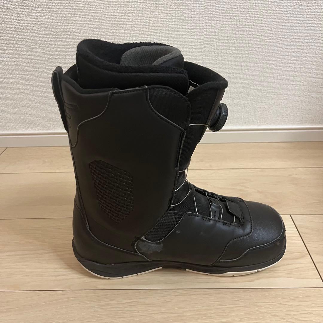 【良品】LASSO ブラック スノーボードブーツ　ride ブラック　27 ✨