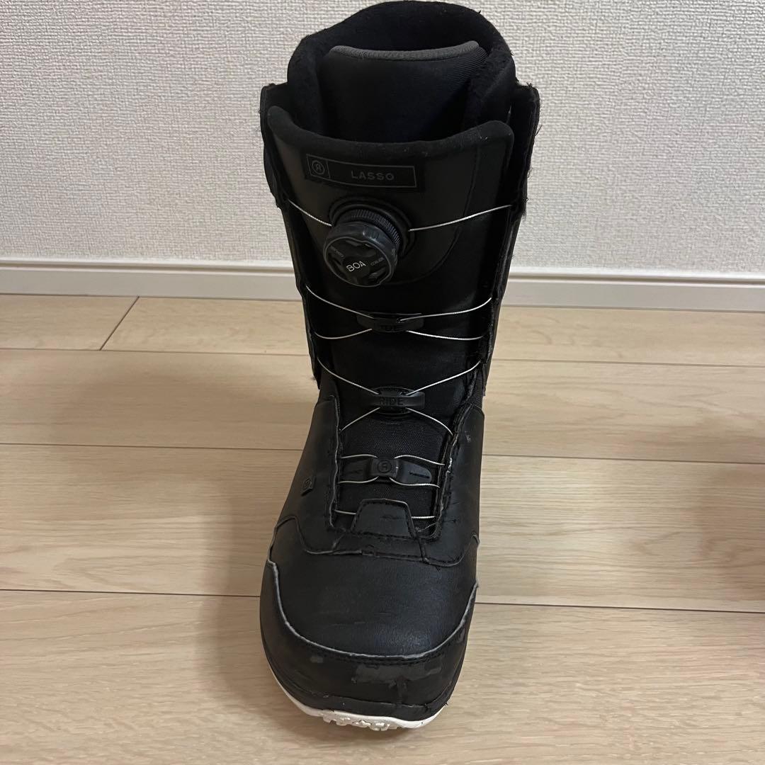 【良品】LASSO ブラック スノーボードブーツ　ride ブラック　27 ✨