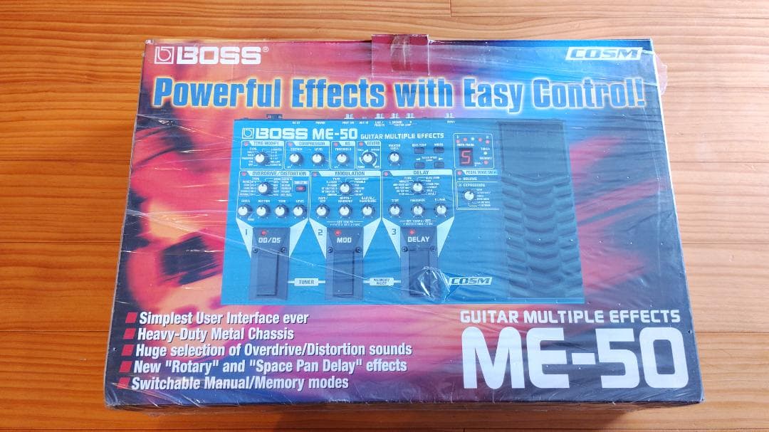 【箱・取説付】BOSS ME-50 マルチエフェクター