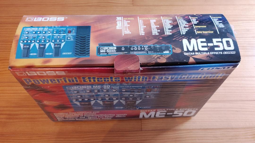 【箱・取説付】BOSS ME-50 マルチエフェクター