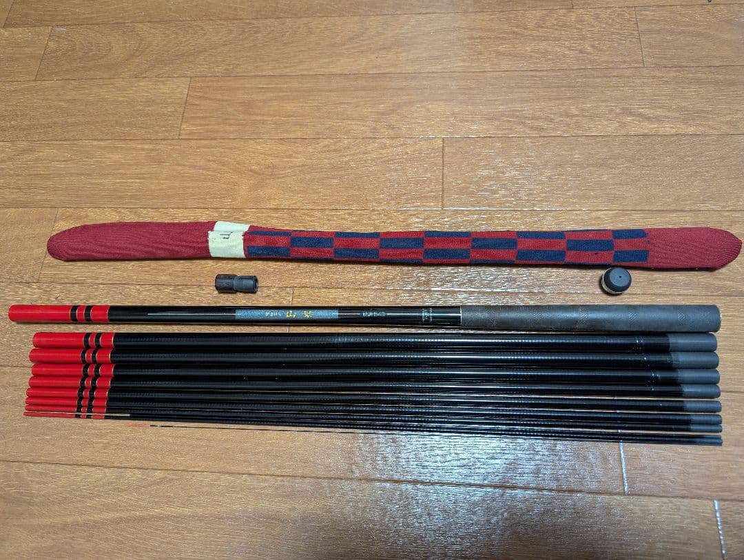 山椒 540 鮎竿 Gamakatsuデザイン 竿カバー付き