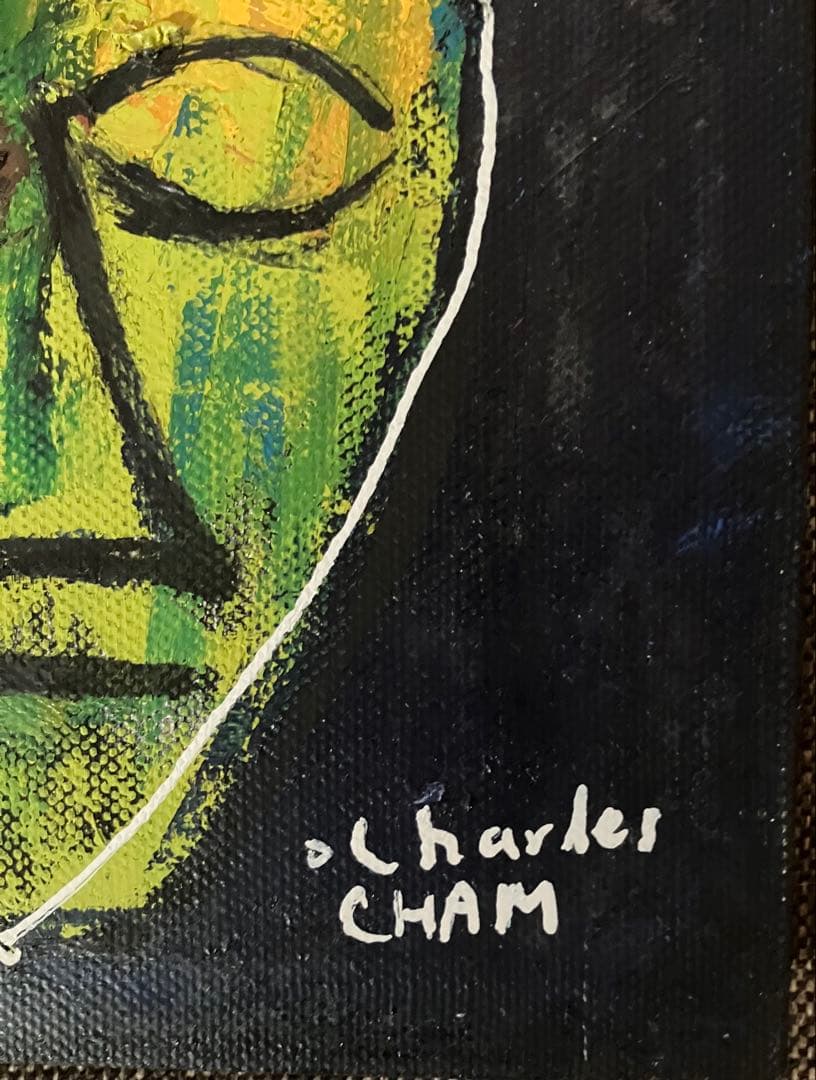 チャールズチャム作品　油彩画