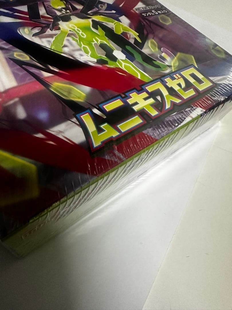 シュリンク付きポケモンカードゲーム ムニキスゼロ 未開封 1BOX 値下げ⭕️