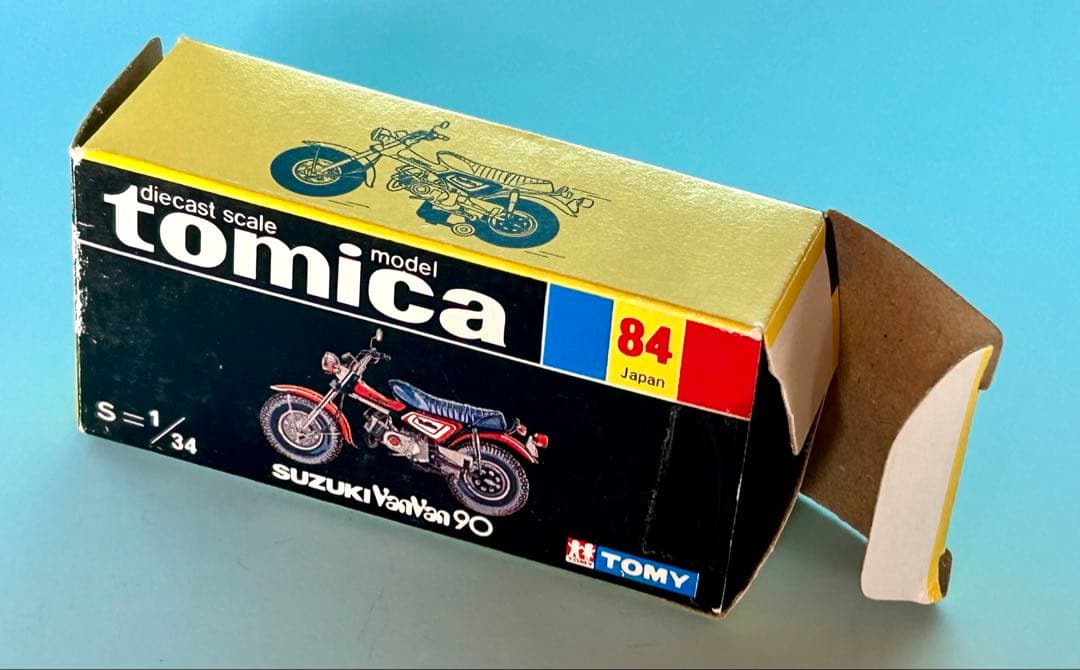 トミカ黒箱 84 スズキ Van Van90