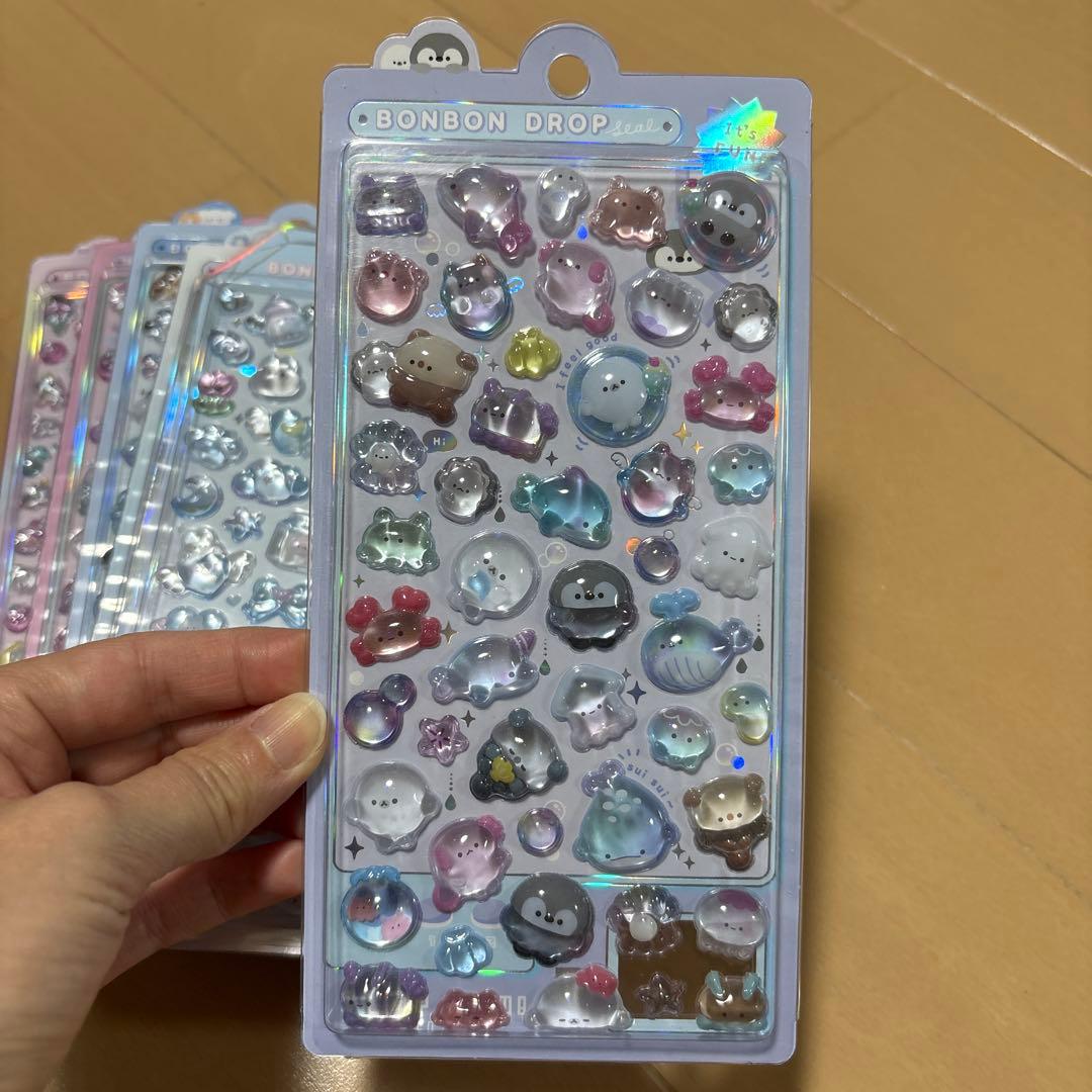新品　ボンボンドロップシール　オリジナル　色々　まとめ売り　8種