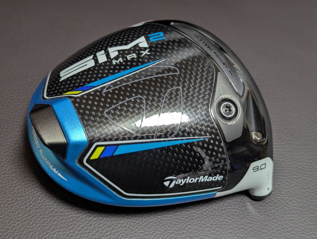 【超美品】 TaylorMade SIM2 Max 9度 ヘッドのみ